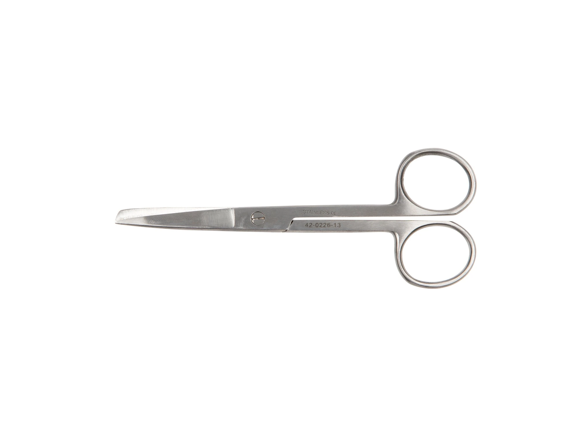 Mediq Rett saks 13 cm spiss/ butt blad, 1 stk.