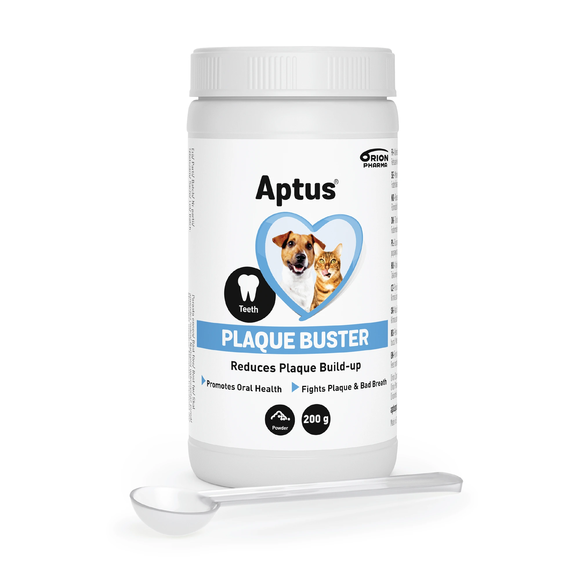 Aptus Plaque Buster pulver til hund og katt 200 g
