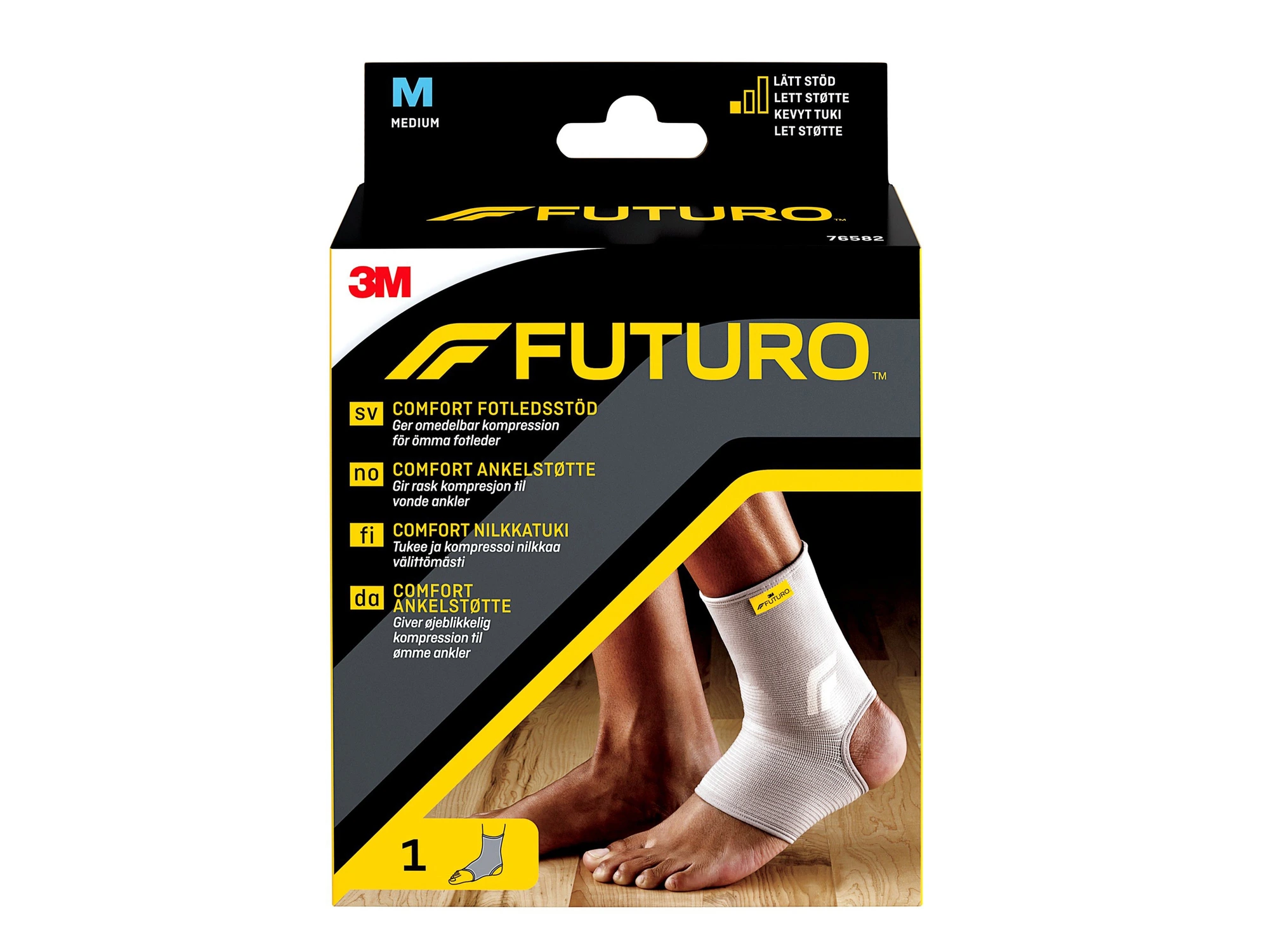 Futuro Comfort ankelstøtte str M 1 stk