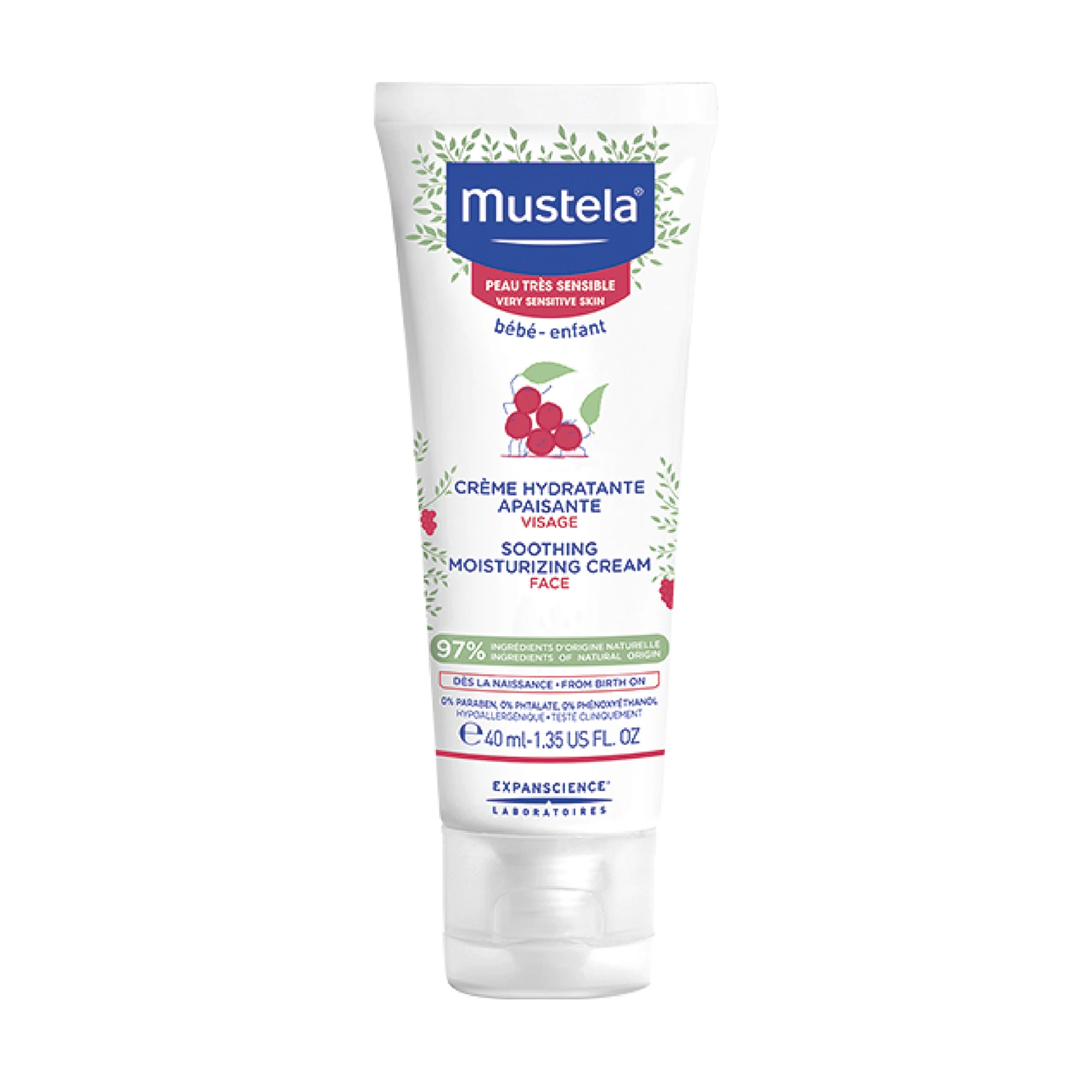Mustela Soothing Moisturizing Cream 40 ml