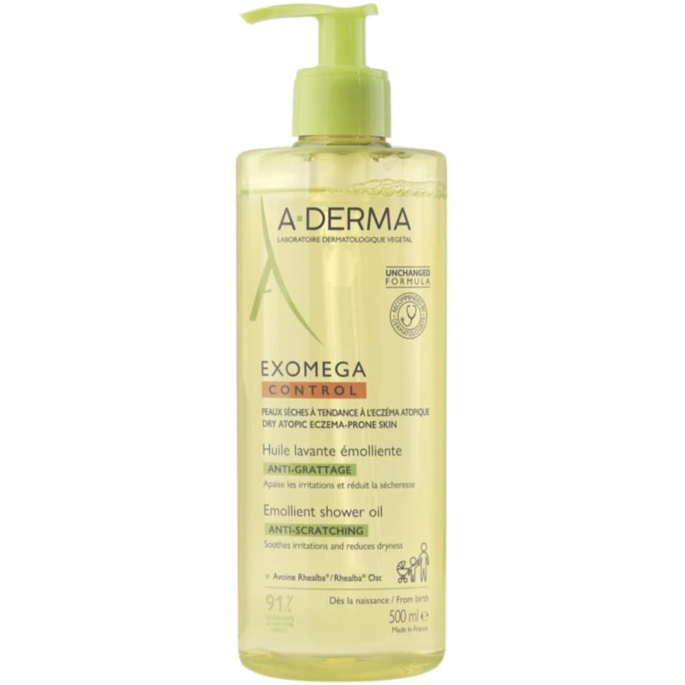 A-Derma Exomega Control dusjolje 500 ml