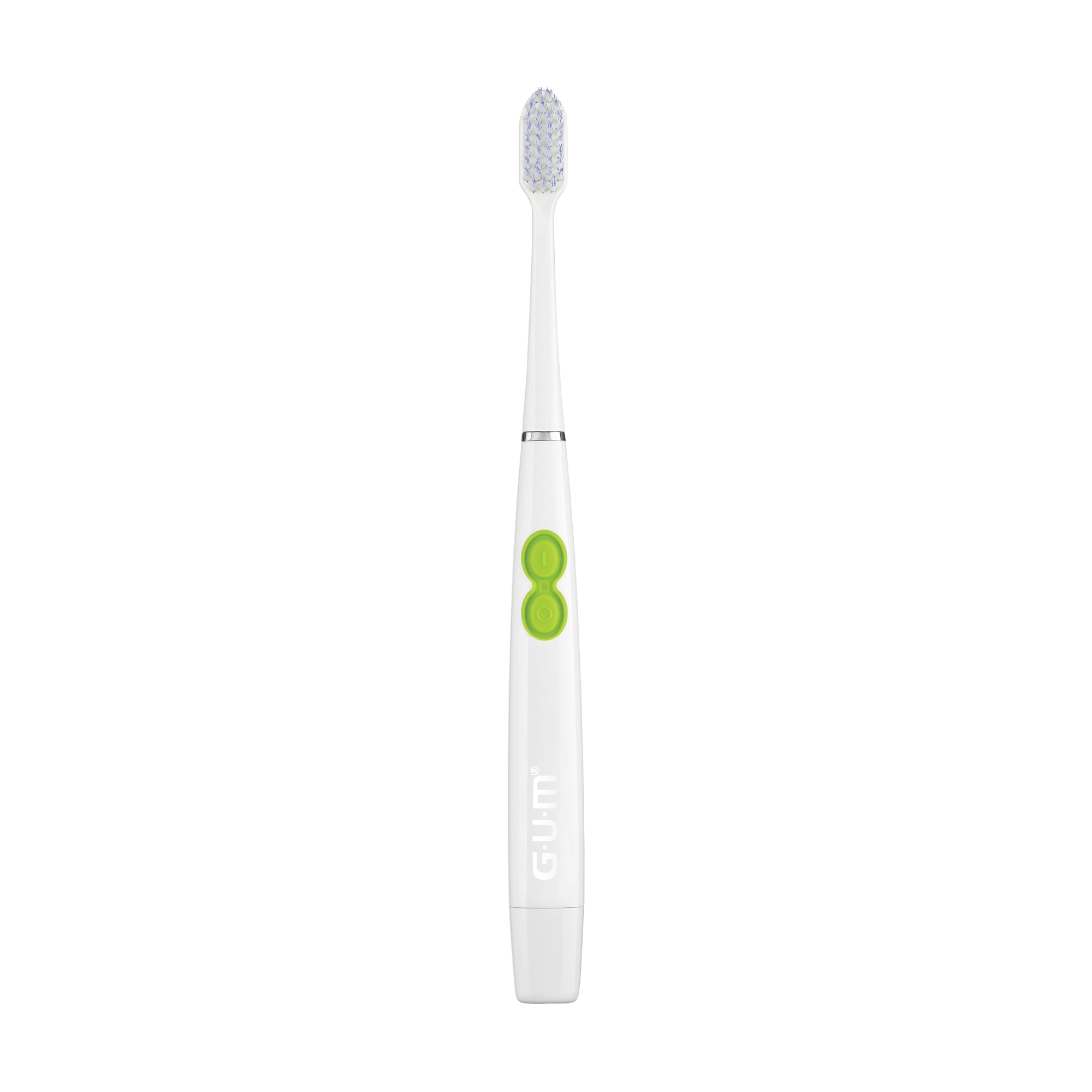 Gum Sonic Daily batteritannbørste hvit soft 1 stk