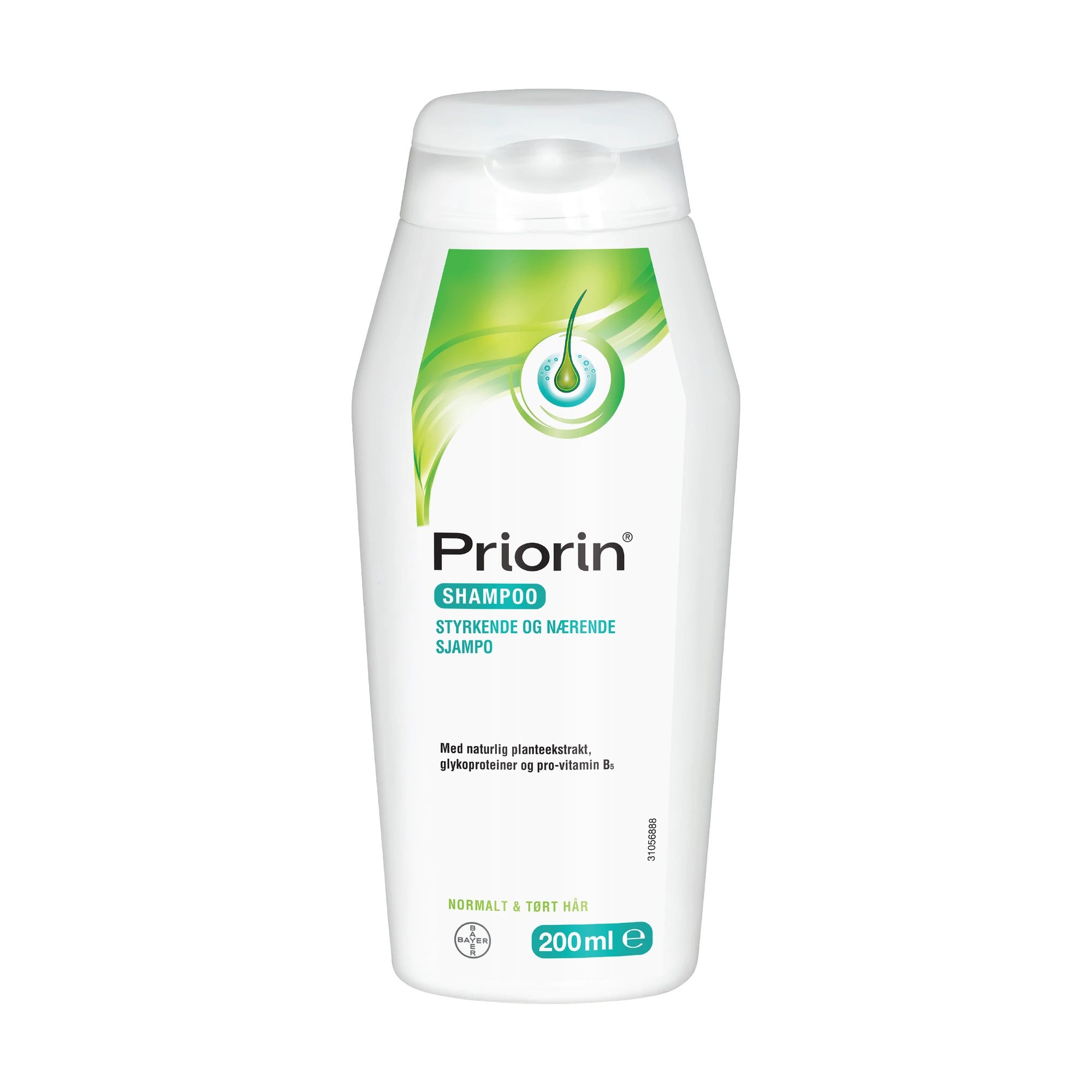 Priorin sjampo normalt/tørt hår 200 ml