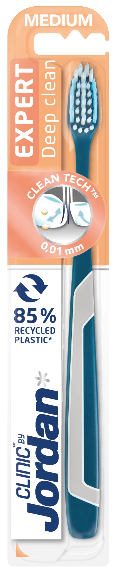 Jordan Clinic Expert Deep Clean Medium, 1 stk.