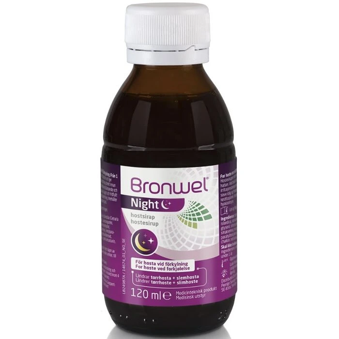 Bronwel Night hostesirup 120 ml