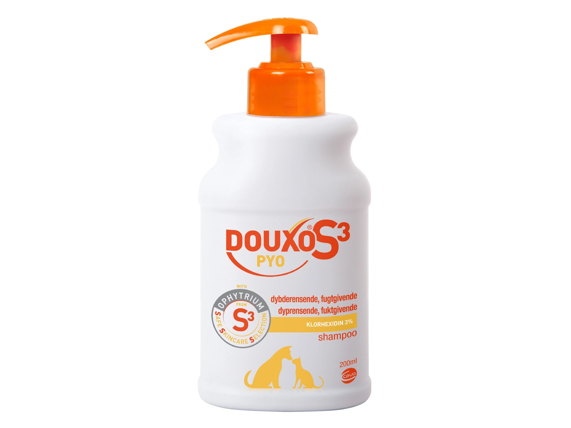 Douxo S3 Pyo sjampo til dyr 200 ml