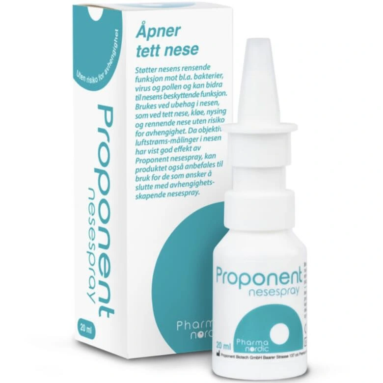 Proponent nesespray 20 ml