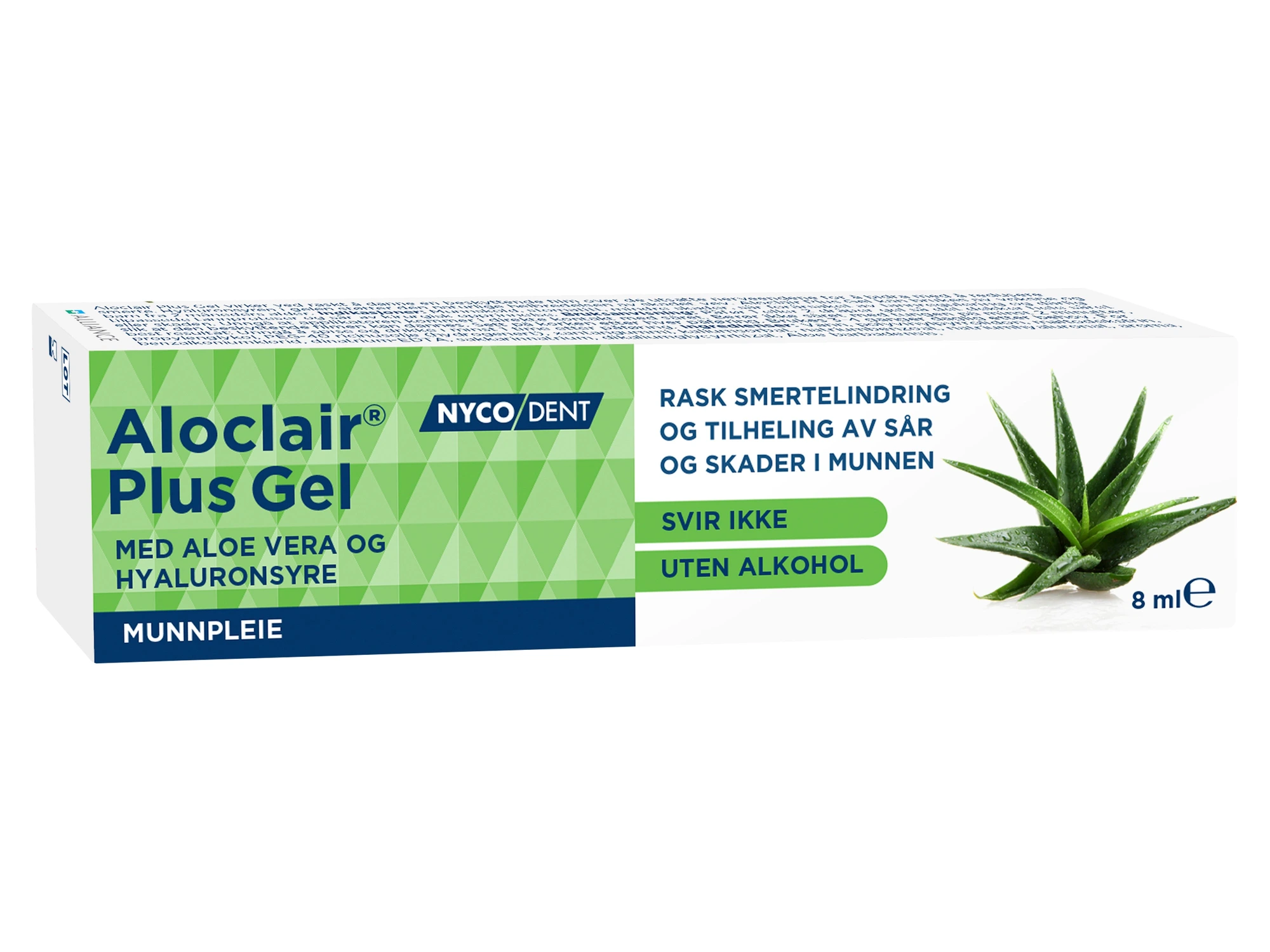 Nycodent Aloclair Plus gel 8 ml