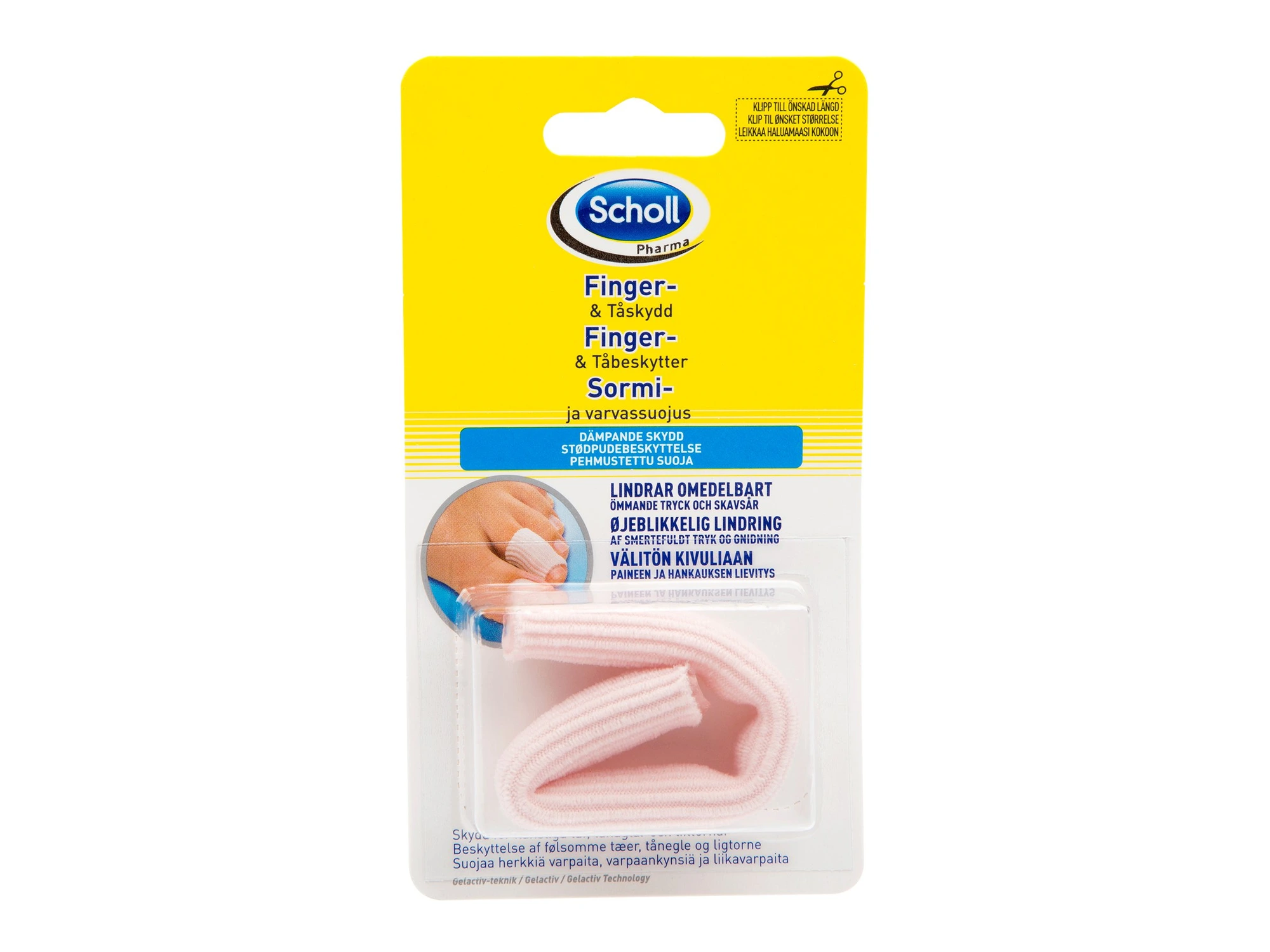 Scholl Professional finger- og tåbeskytter 1 stk