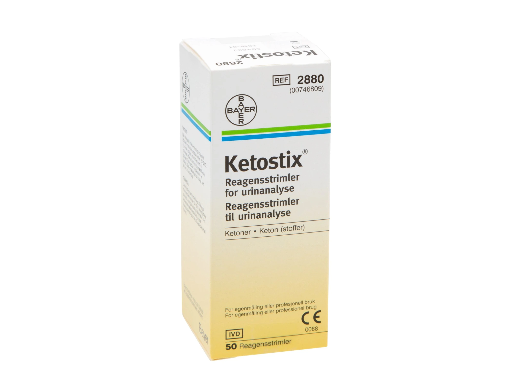 Ketostix 2880 50 stk