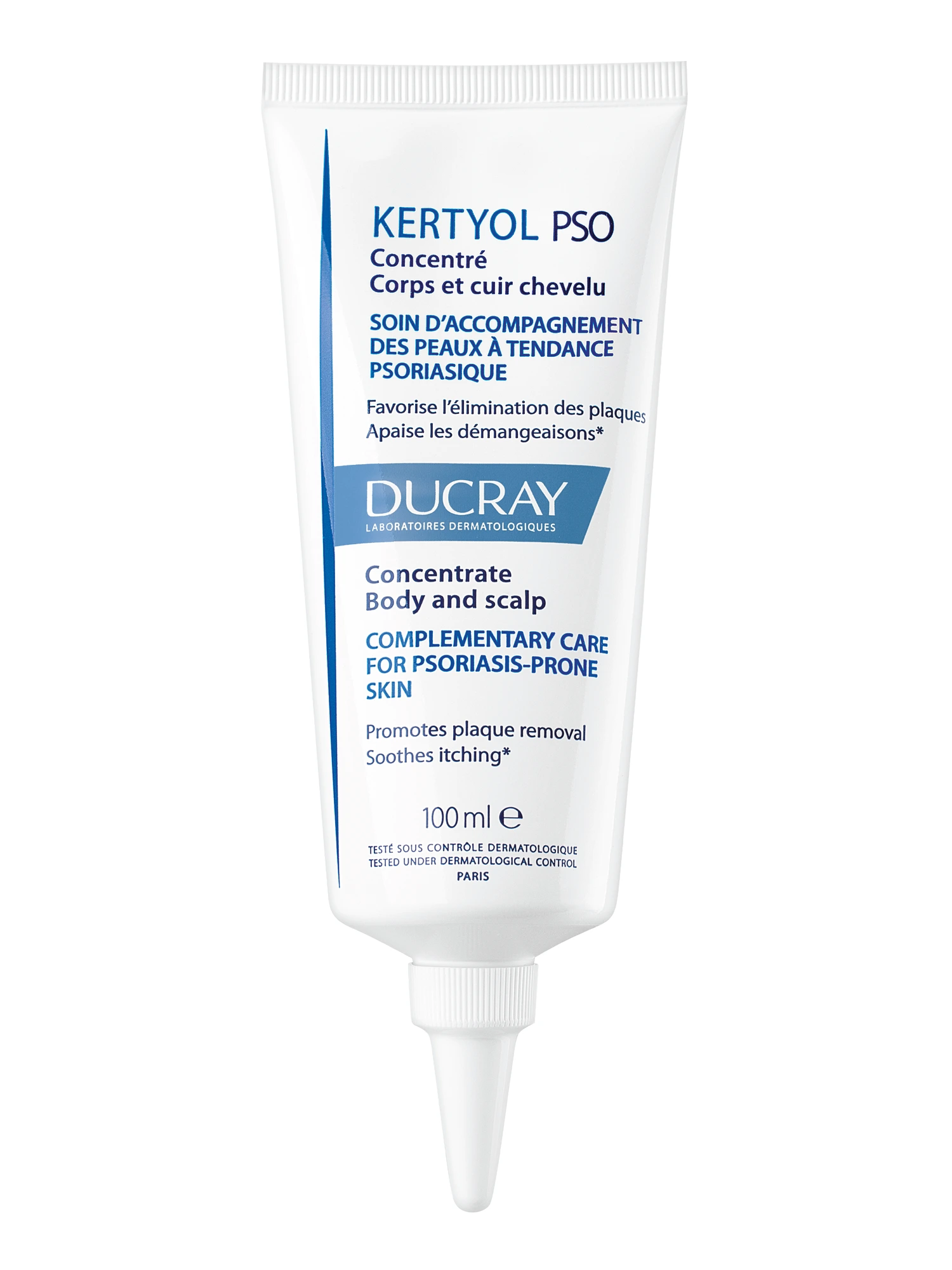 Ducray Kertyol PSO Concentrate krem ved tendens til psoriasis 100 ml