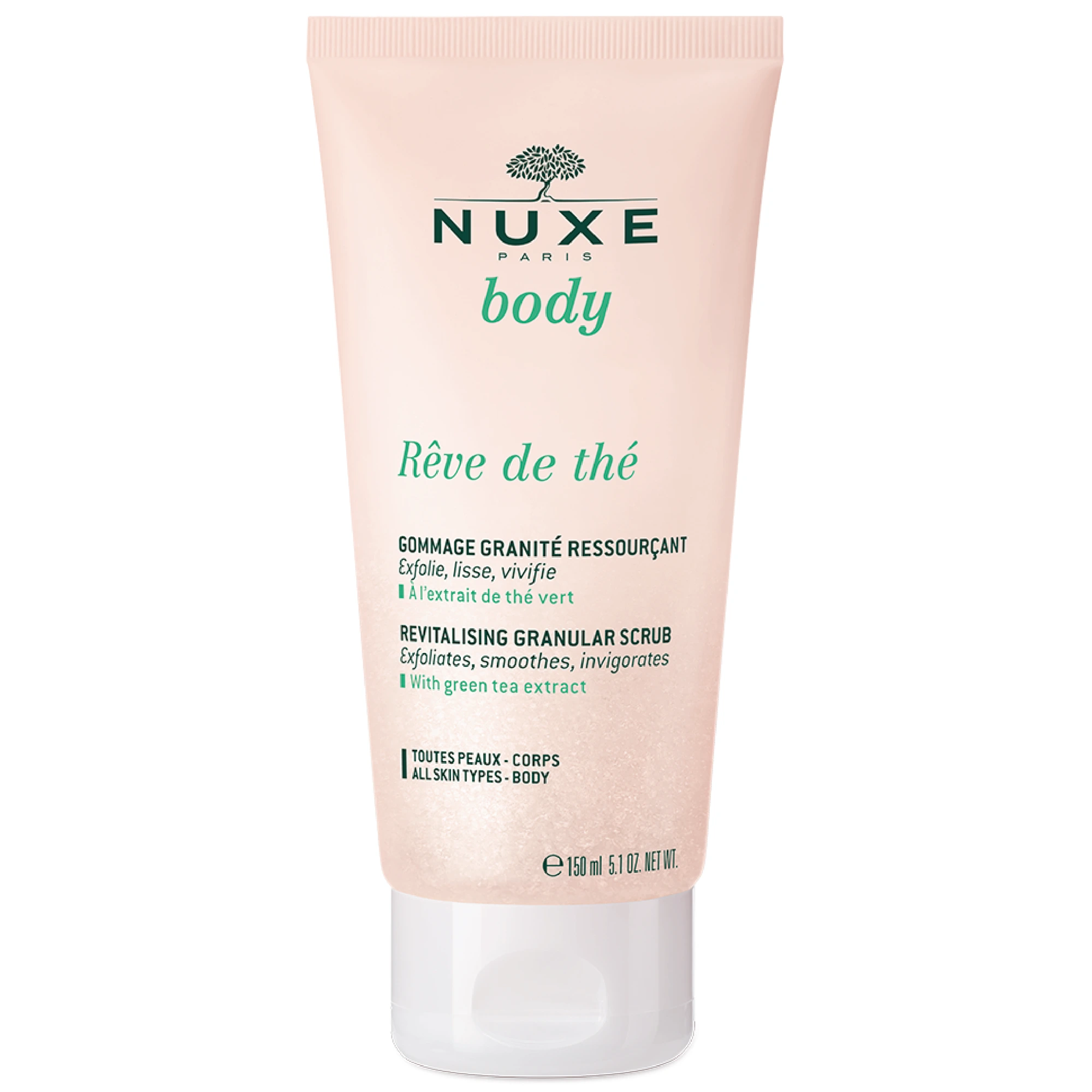 Nuxe Body Rêve de Thé kroppsskrubb 150 ml