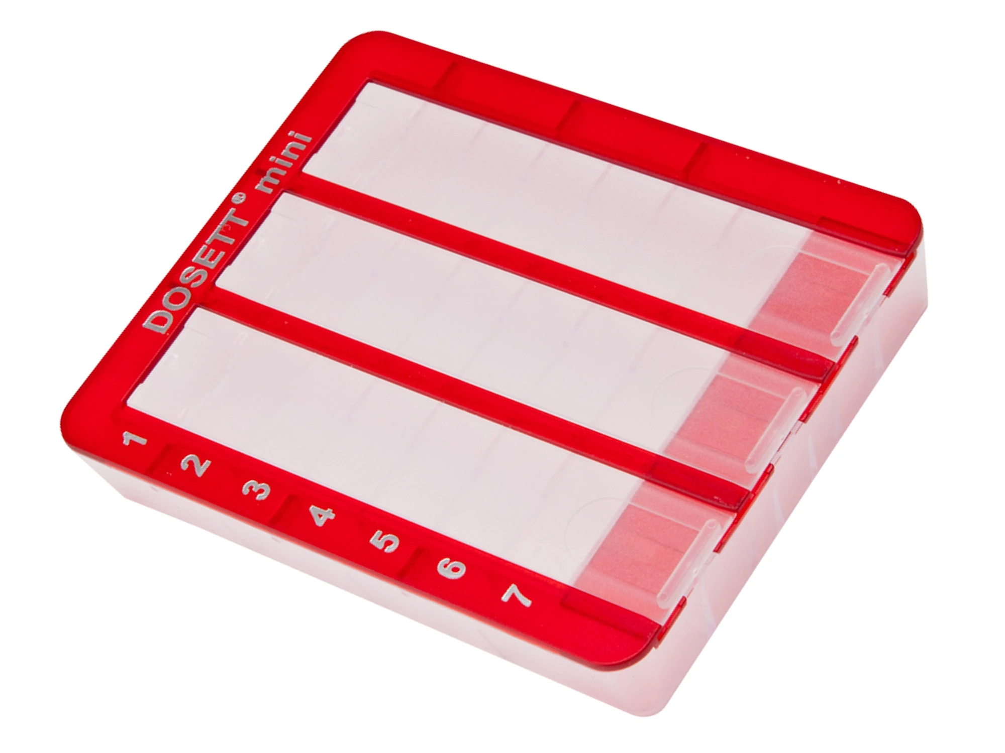 Dosett mini rød 1 stk