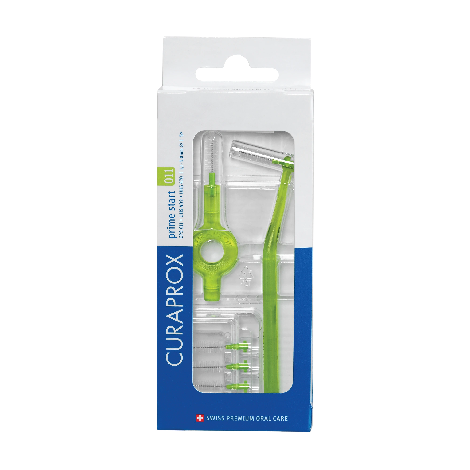 Curaprox Mellomromsbørste Startpakke, 1,1 mm / 5,0 mm, 1 stk.