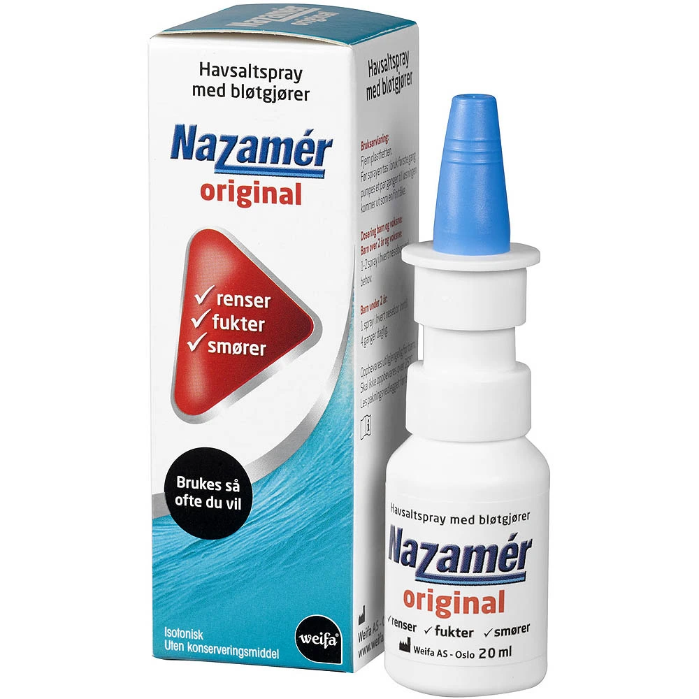 Nazamér Original saltvannsspray 20 ml