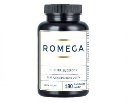 Romega ekstrakt fra silderogn kaps 500 mg/21 mg/0,5 mikrog