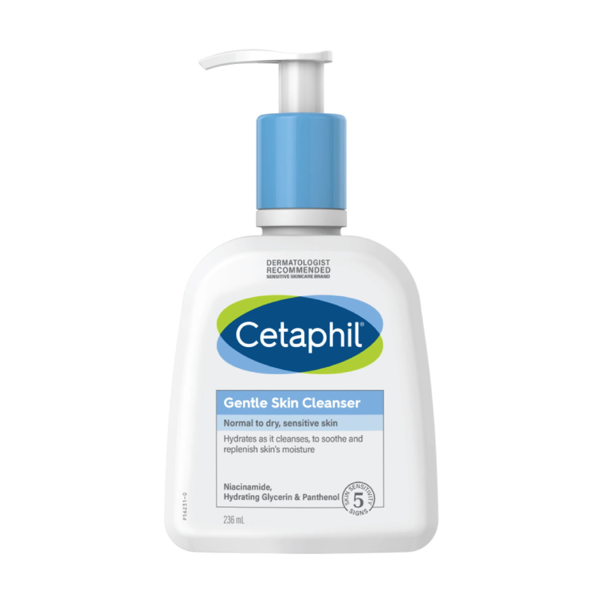 Cetaphil Gentle Skin Cleanser rens ansikt og kropp 236 ml