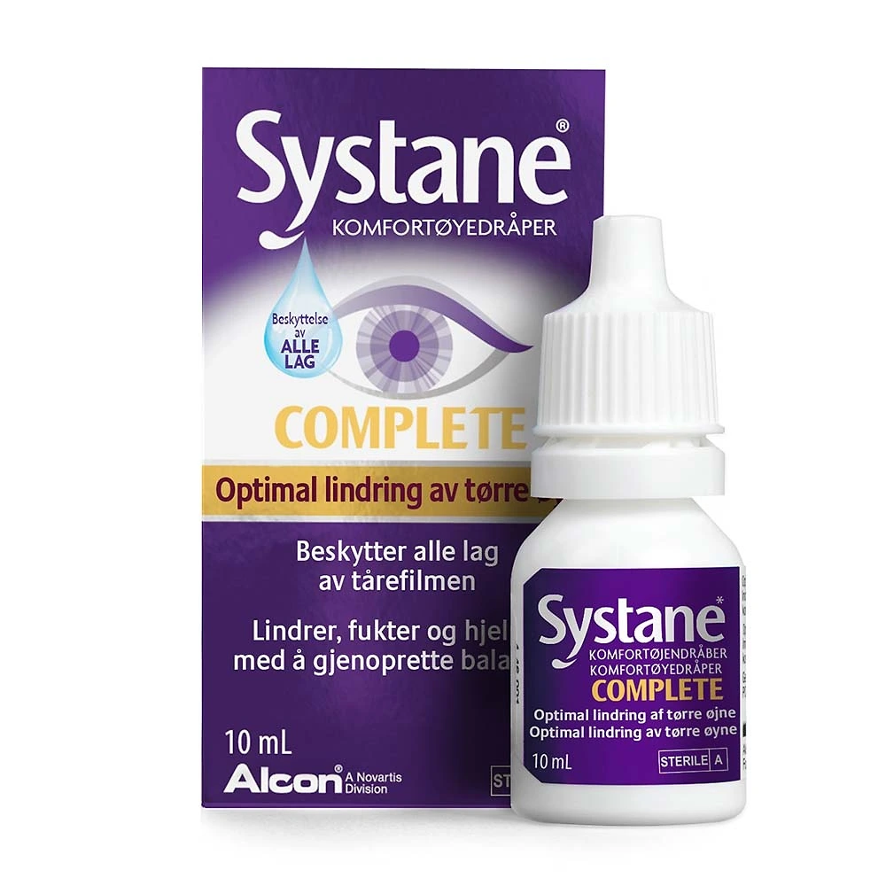 Systane complete komfort øyedråper 10 ml
