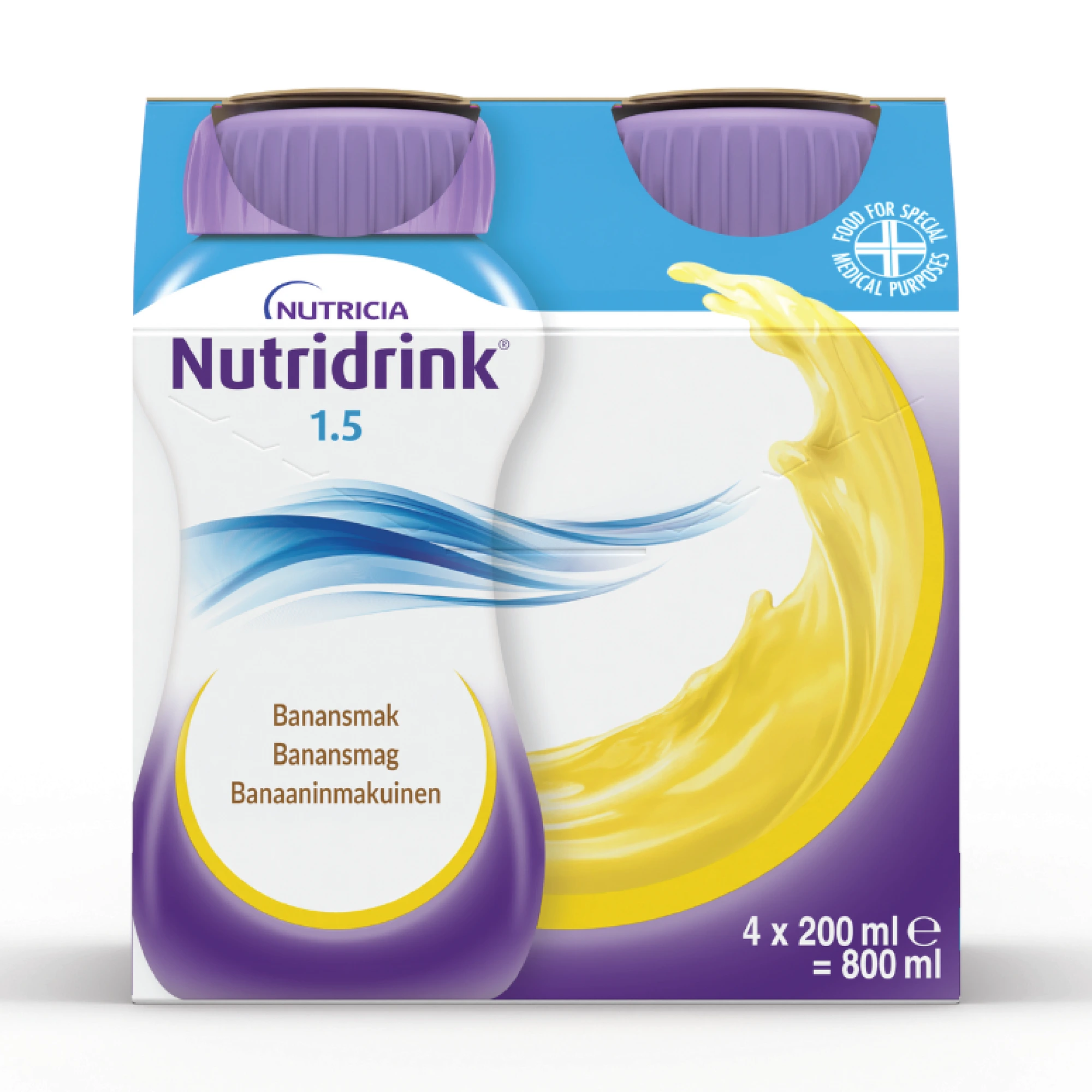 Nutridrink næringsdrikk banan 4x200 ml
