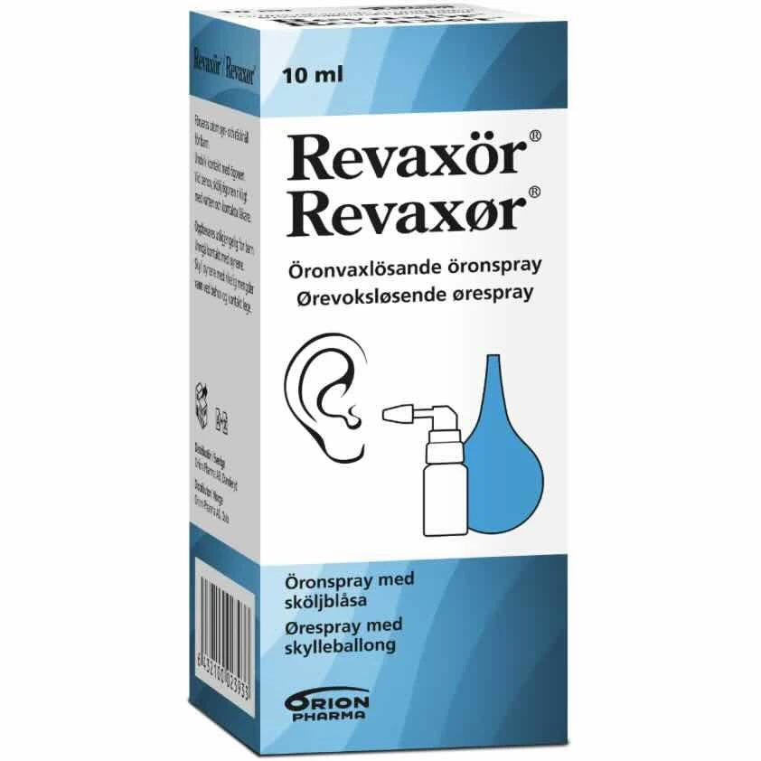 Revaxør ørespray med skylleballong 10 ml