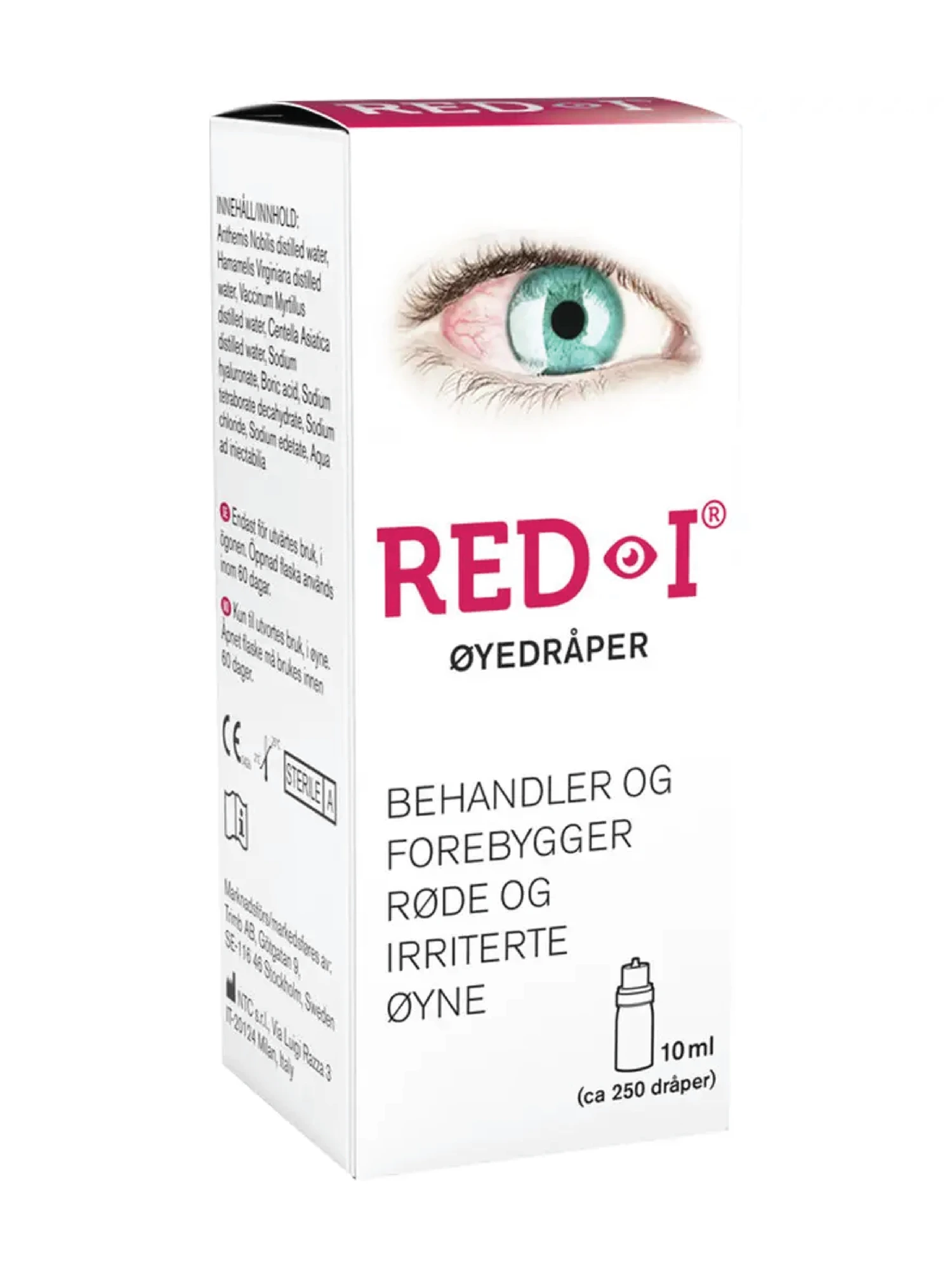 Red-I øyedråper 10 ml