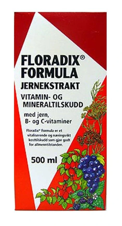 Floradix formula jernekstrakt mikst oppl