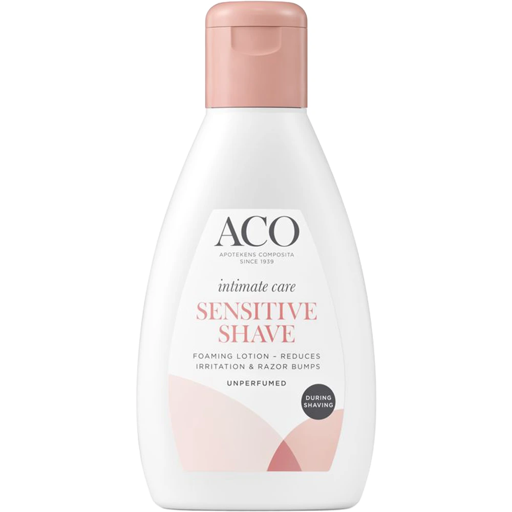 ACO Intimate Care Sensitive Shave barberingslotion 200 ml