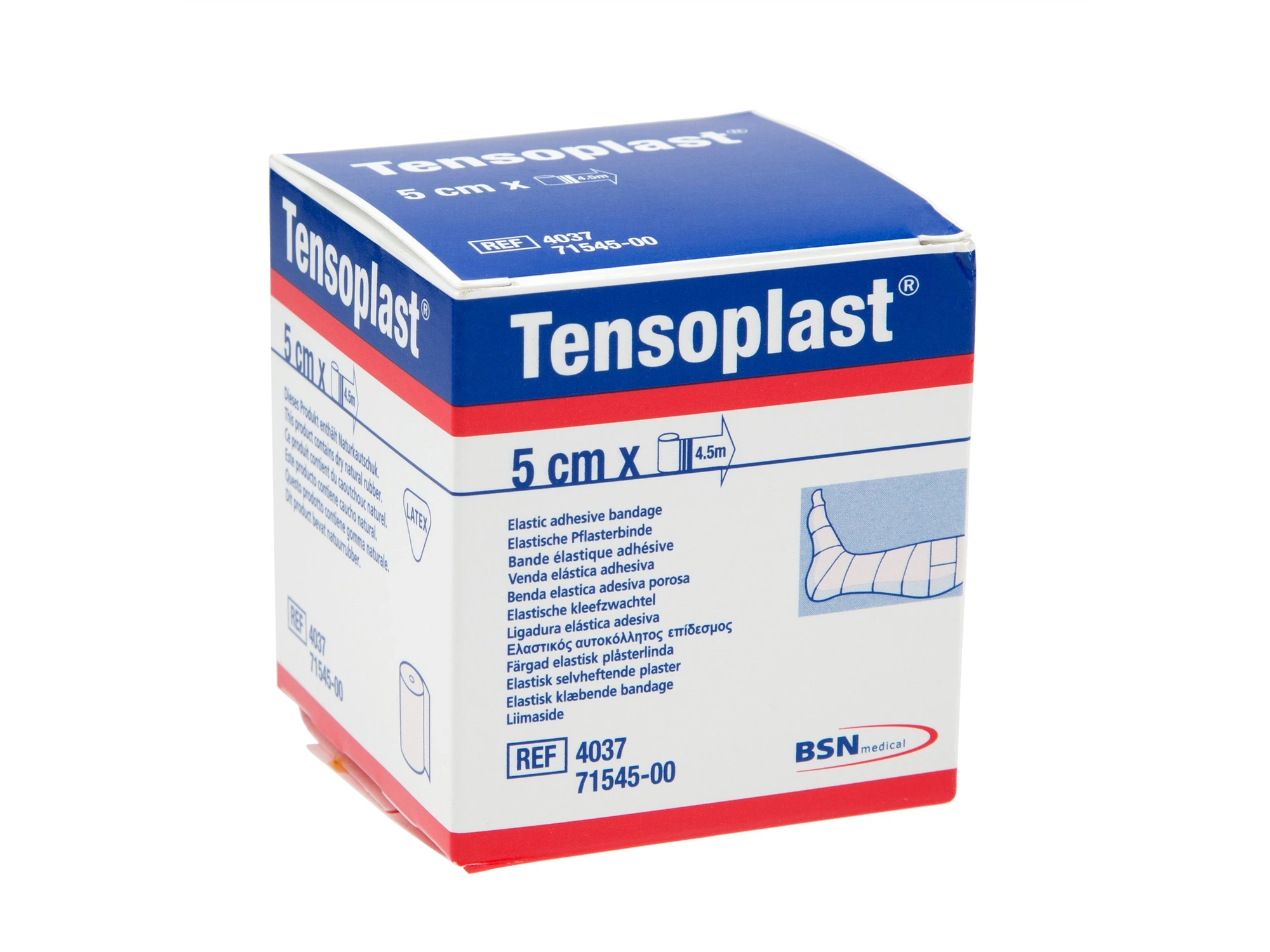 Actimove Tensoplast elastisk bandasje 5 cm x 4,5 m 1 stk