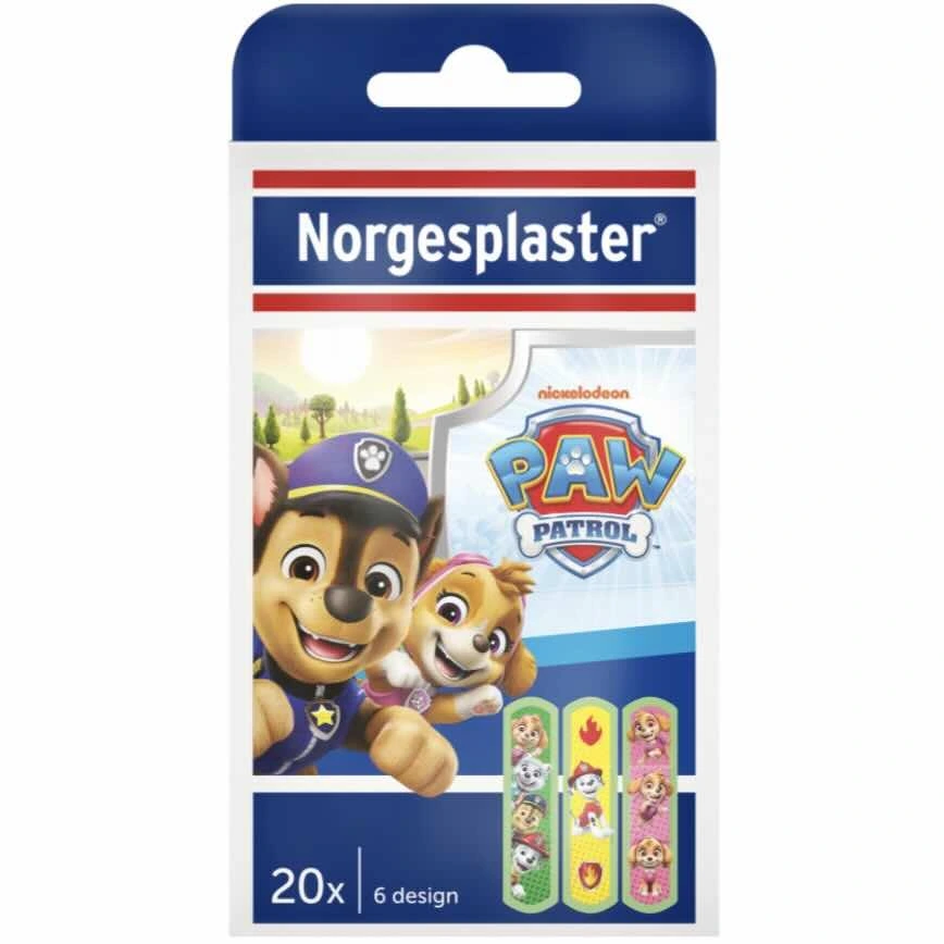 Norgesplaster Paw Patrol plaster 20 stk