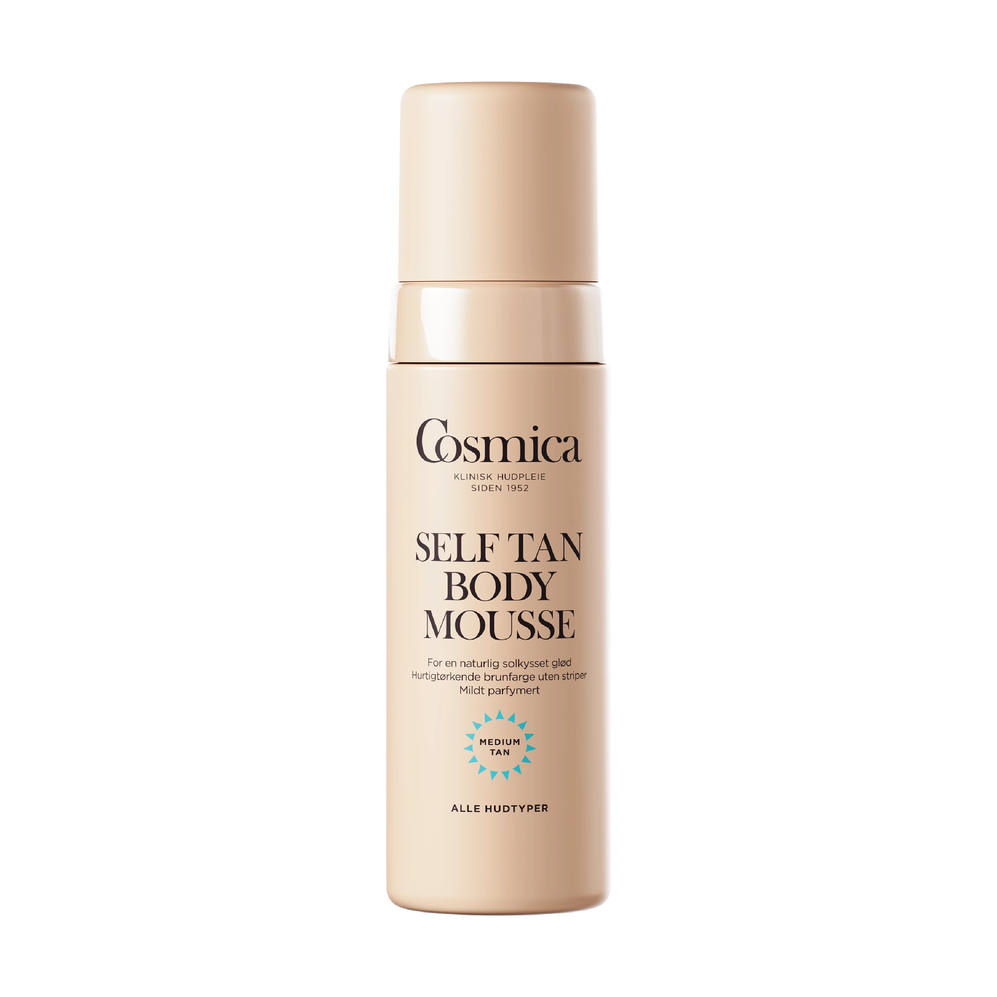 Cosmica Self Tan Body selvbruning mousse medium 150 ml