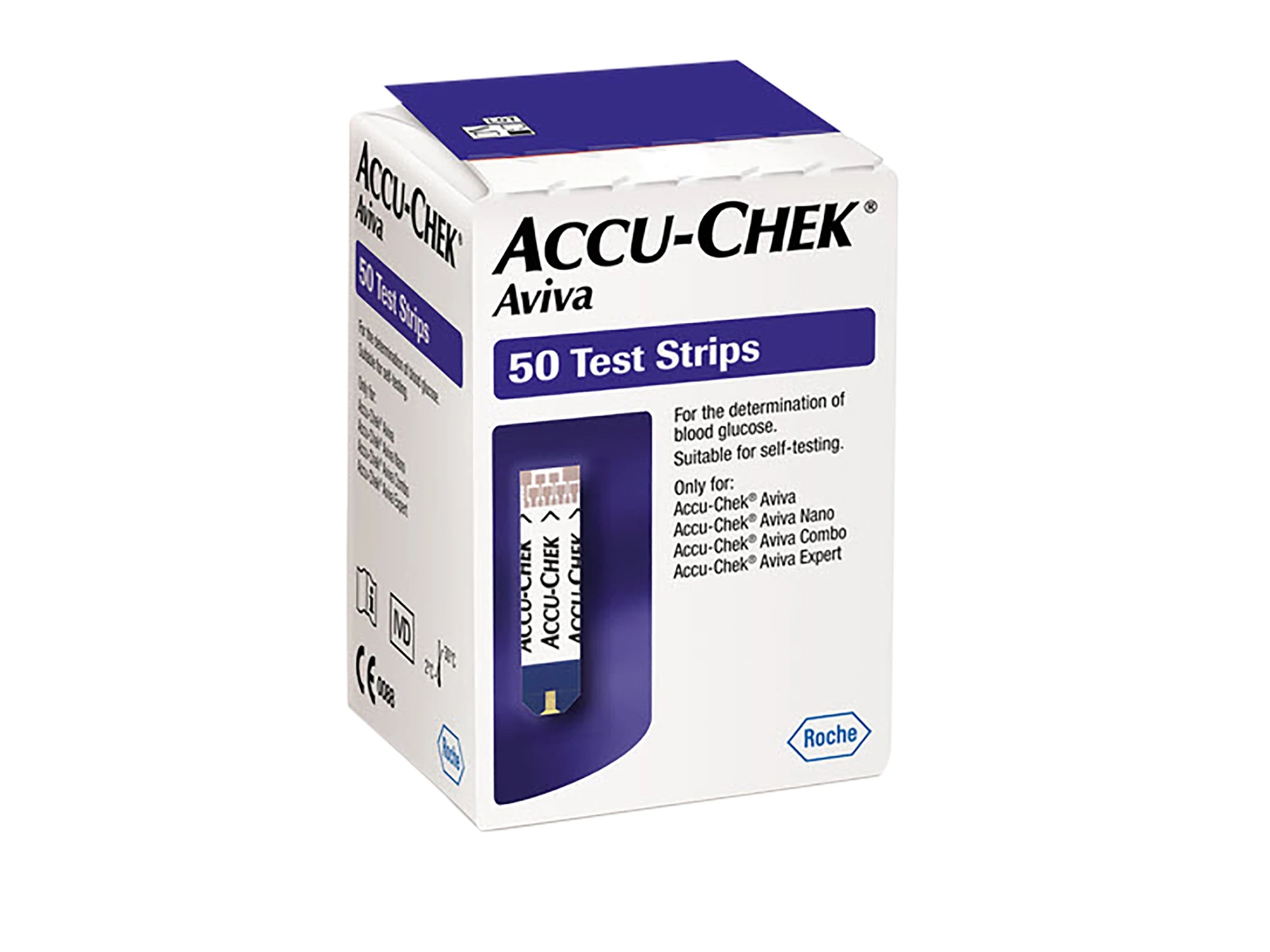 Accu-Chek Aviva Glucose blodsukkerstrimler 50 stk