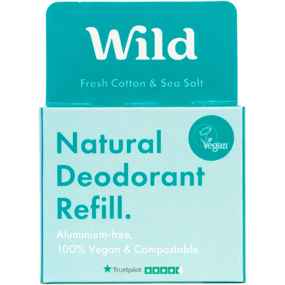 Wild Deo Cotton & Sea Salt refill 40 g