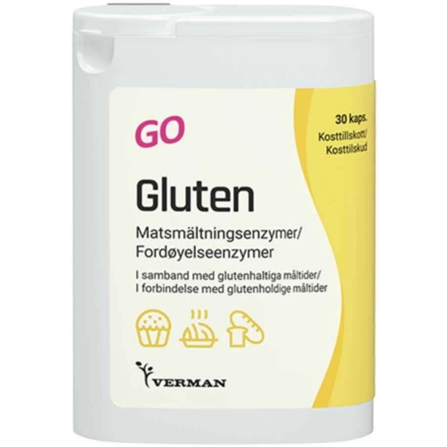 Gluten Go kapsler 30 stk