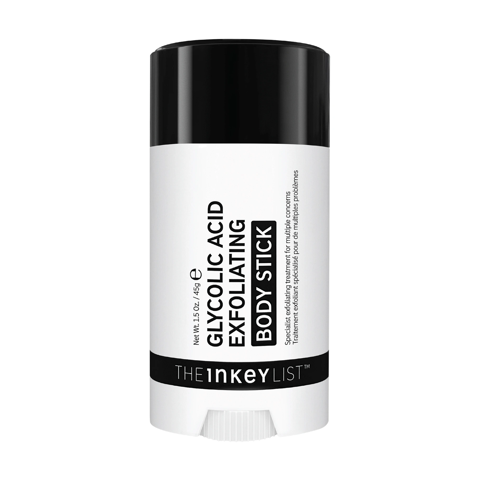 The Inkey List Glycolic Acid Exfoliating Body Stick kroppspeeling stift 45 g