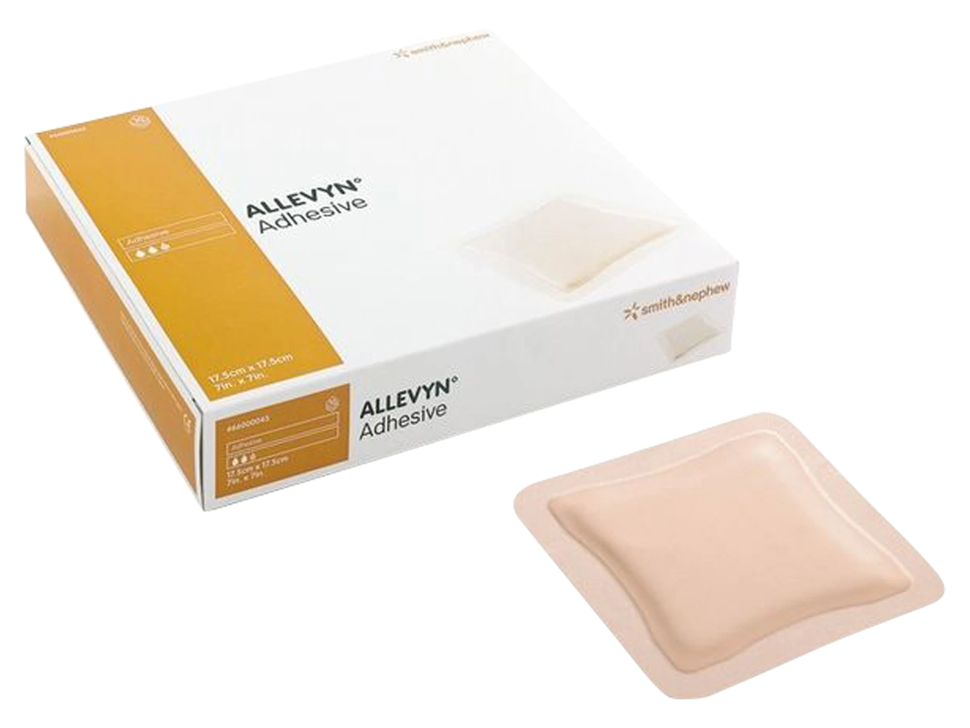 Allevyn Adhesive skumbandasje 7,5cmx7,5cm 10 stk