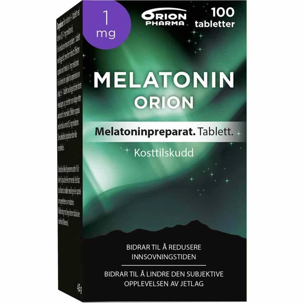 Orion melatonin tab 1 mg