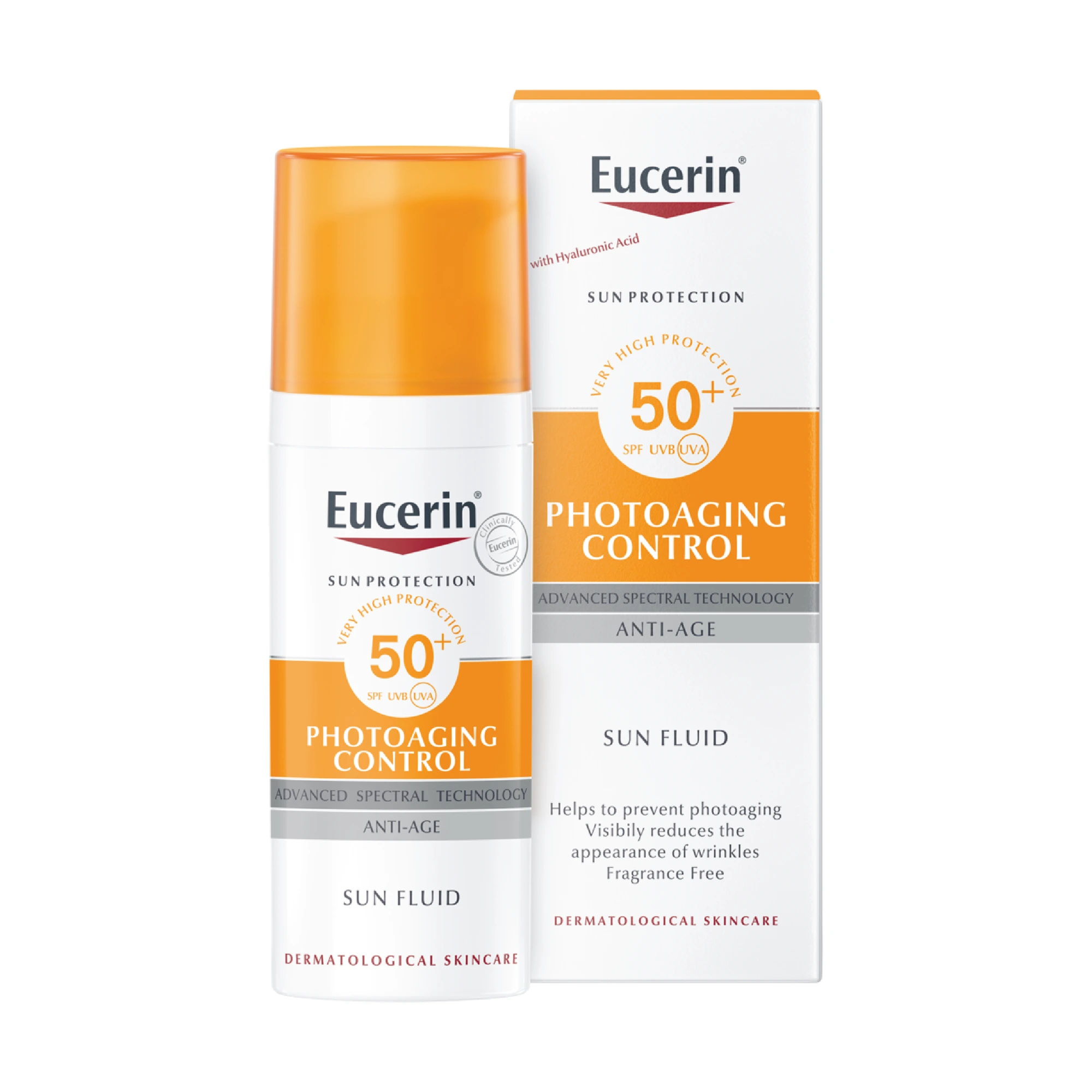 Eucerin Sun Photoaging Control solkrem ansikt SPF50+ 50 ml