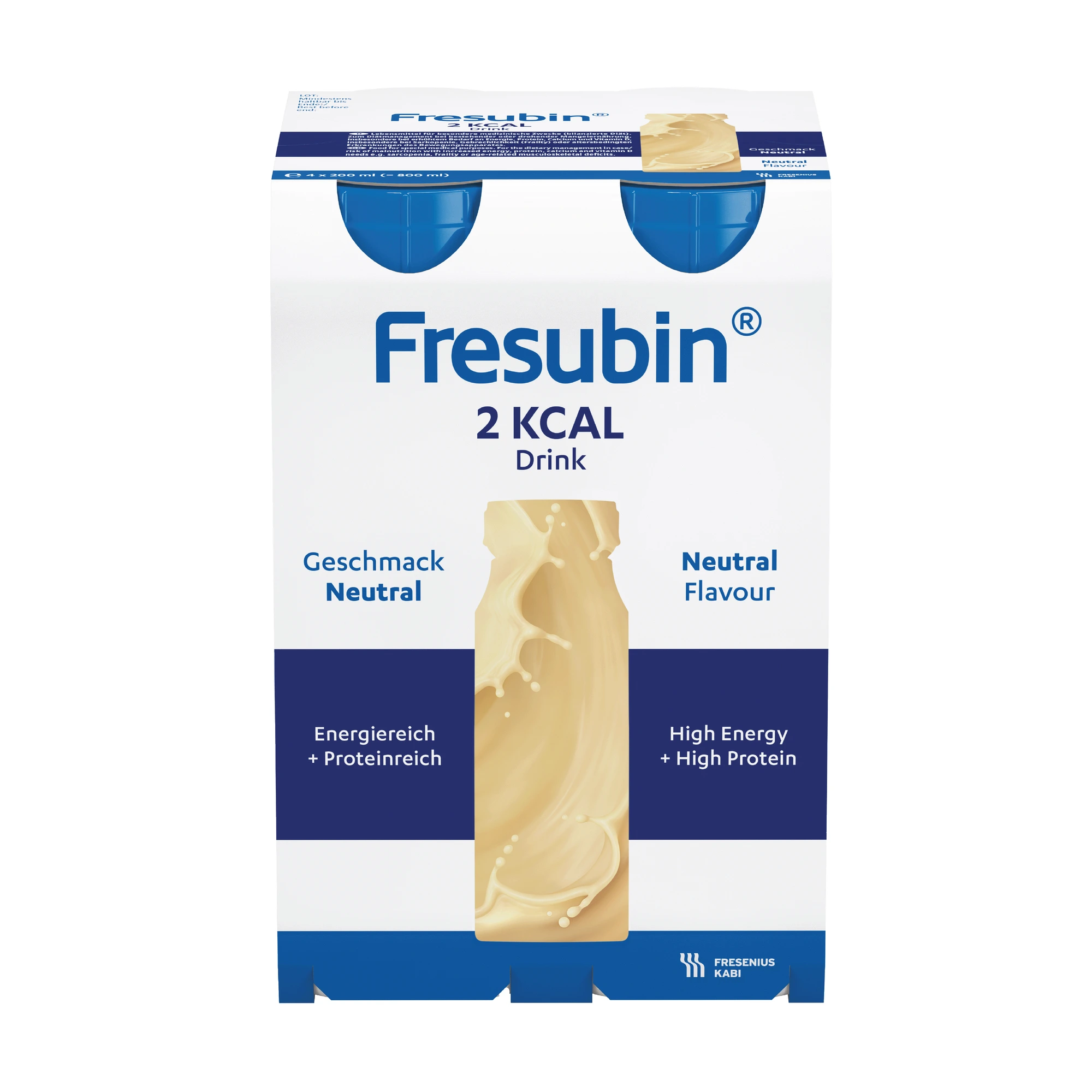 Fresubin 2 kcal Drink næringsdrikk nøytral 4x200 ml