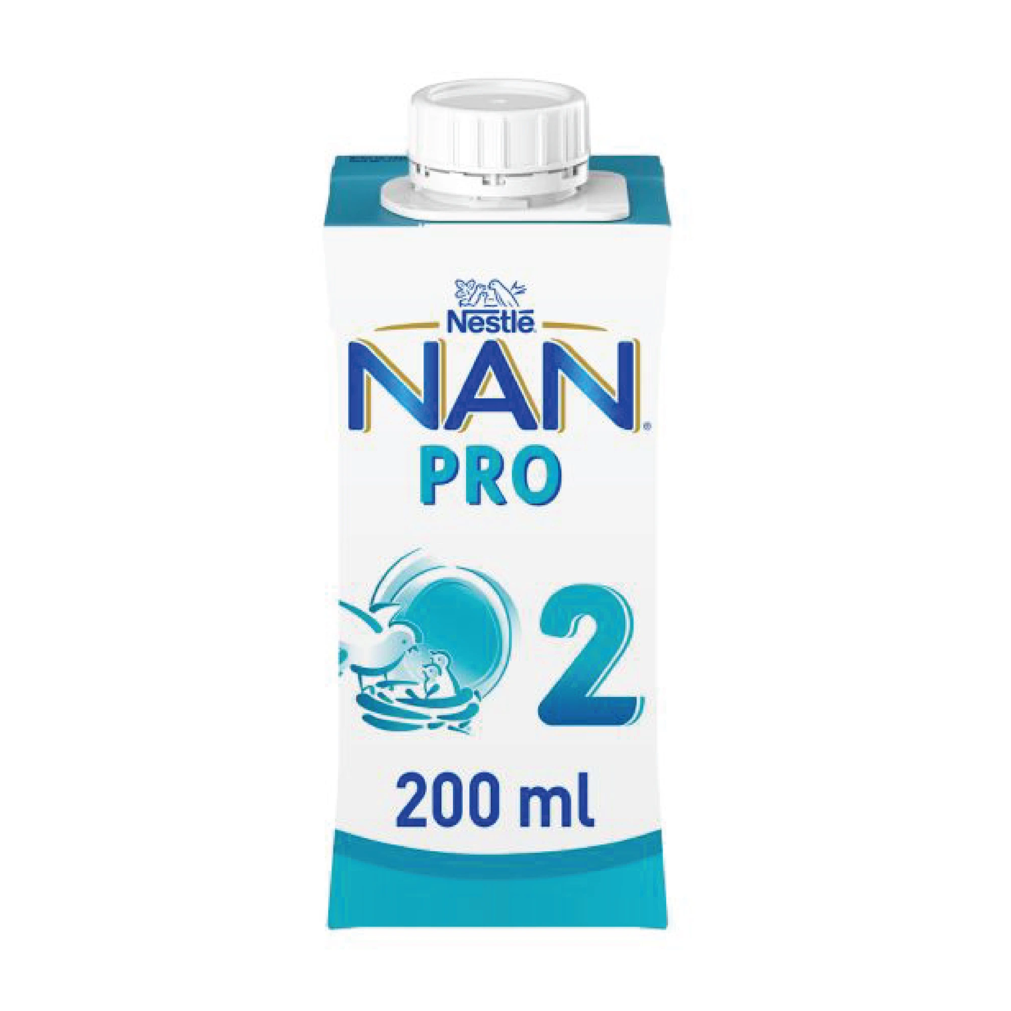 NAN PRO 2 tilskuddsblanding drikkeklar 200 ml