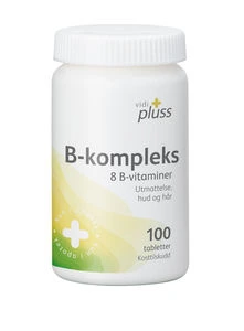 Vidi pluss vitamin B kompl tab