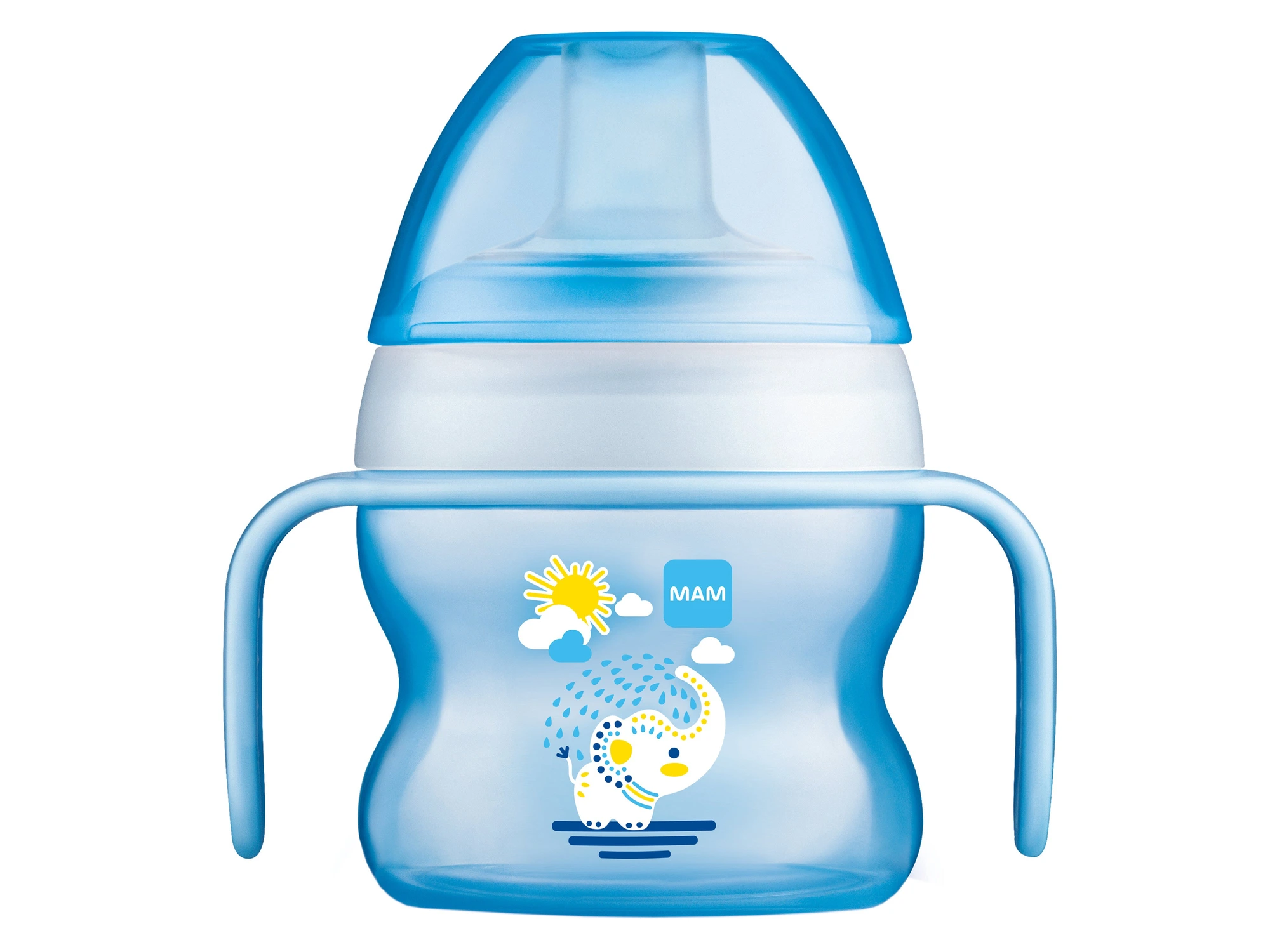 MAM Starter Cup drikkekopp blå 150 ml 1 stk