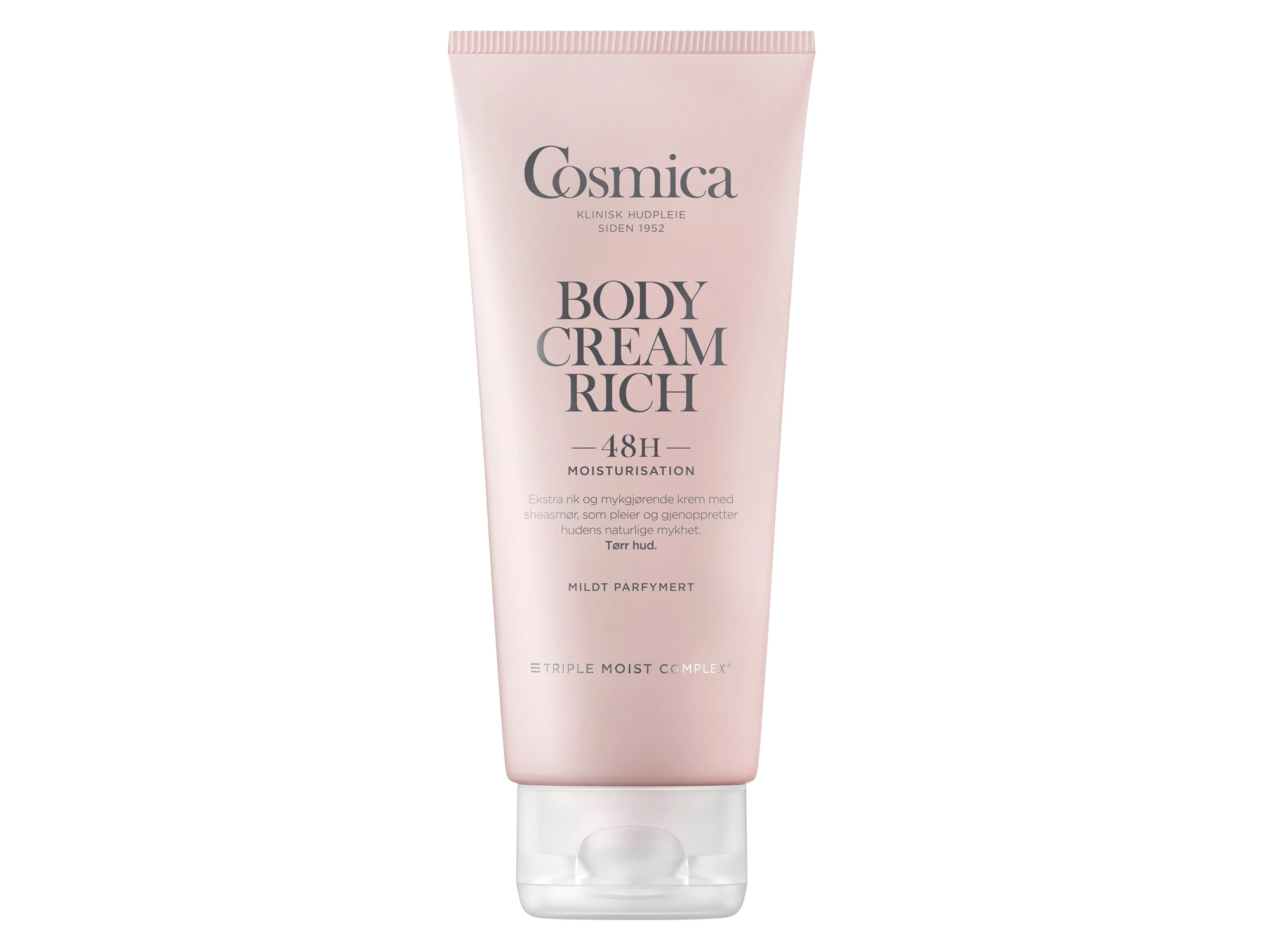 Cosmica Body Cream Rich 48 h kroppskrem med parfyme 200 ml