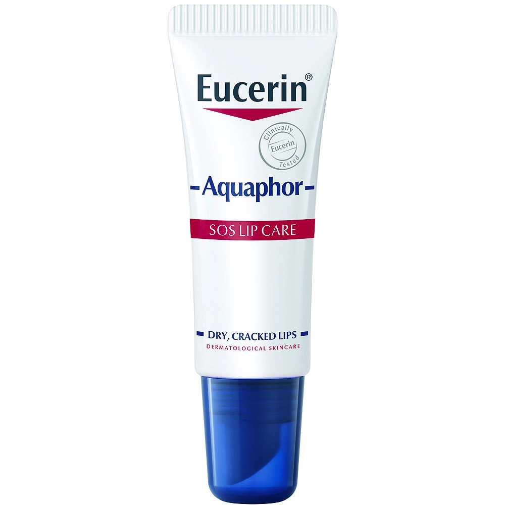 Eucerin Aquaphor SOS Lip Care leppepomade 10 ml