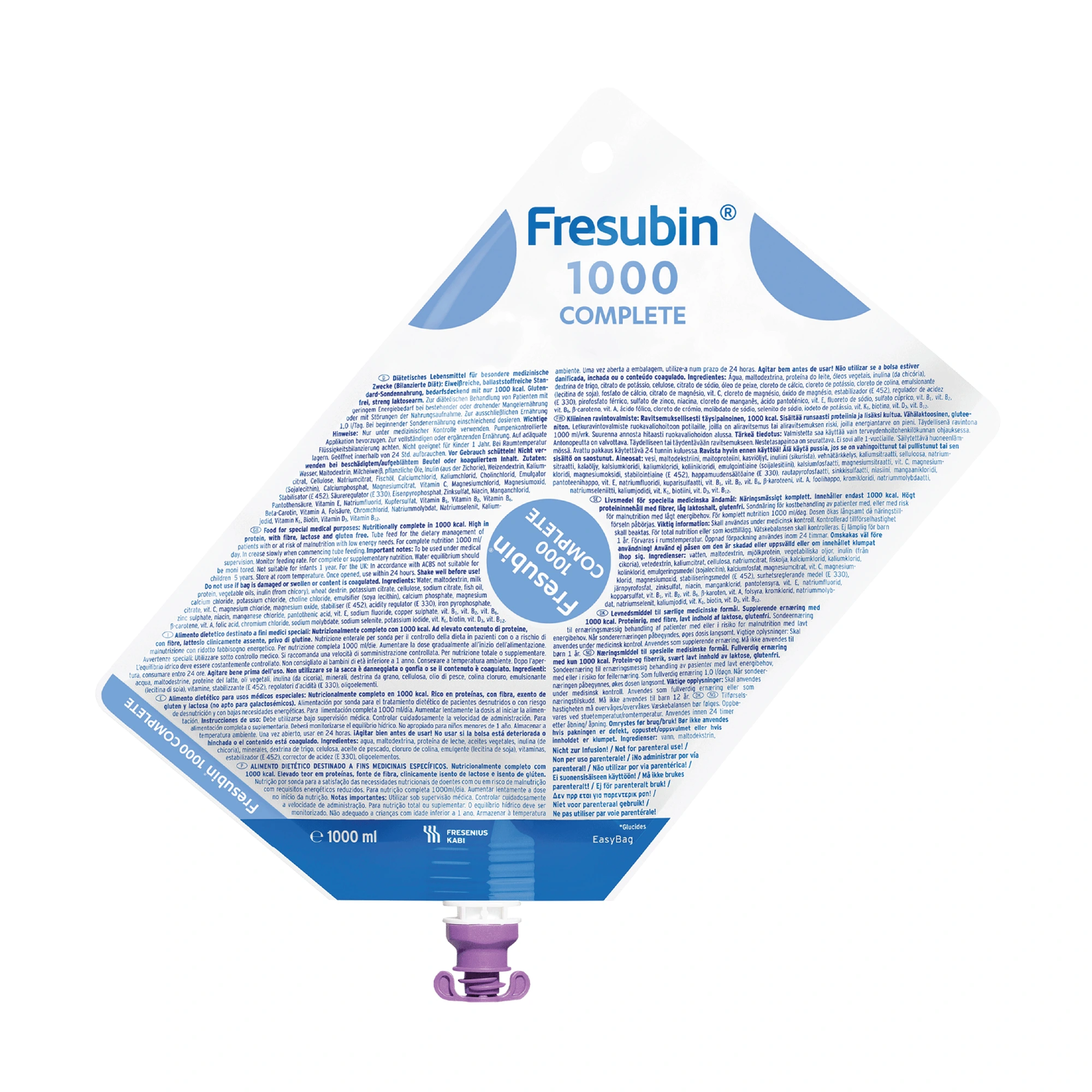 Fresubin 1000 Complete sondeløsning 8x1000 ml