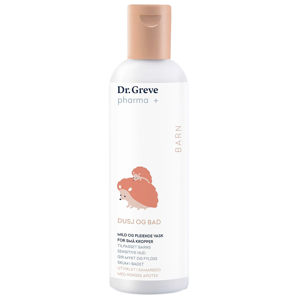 Dr. Greve Pharma Barn dusj og bad 200 ml