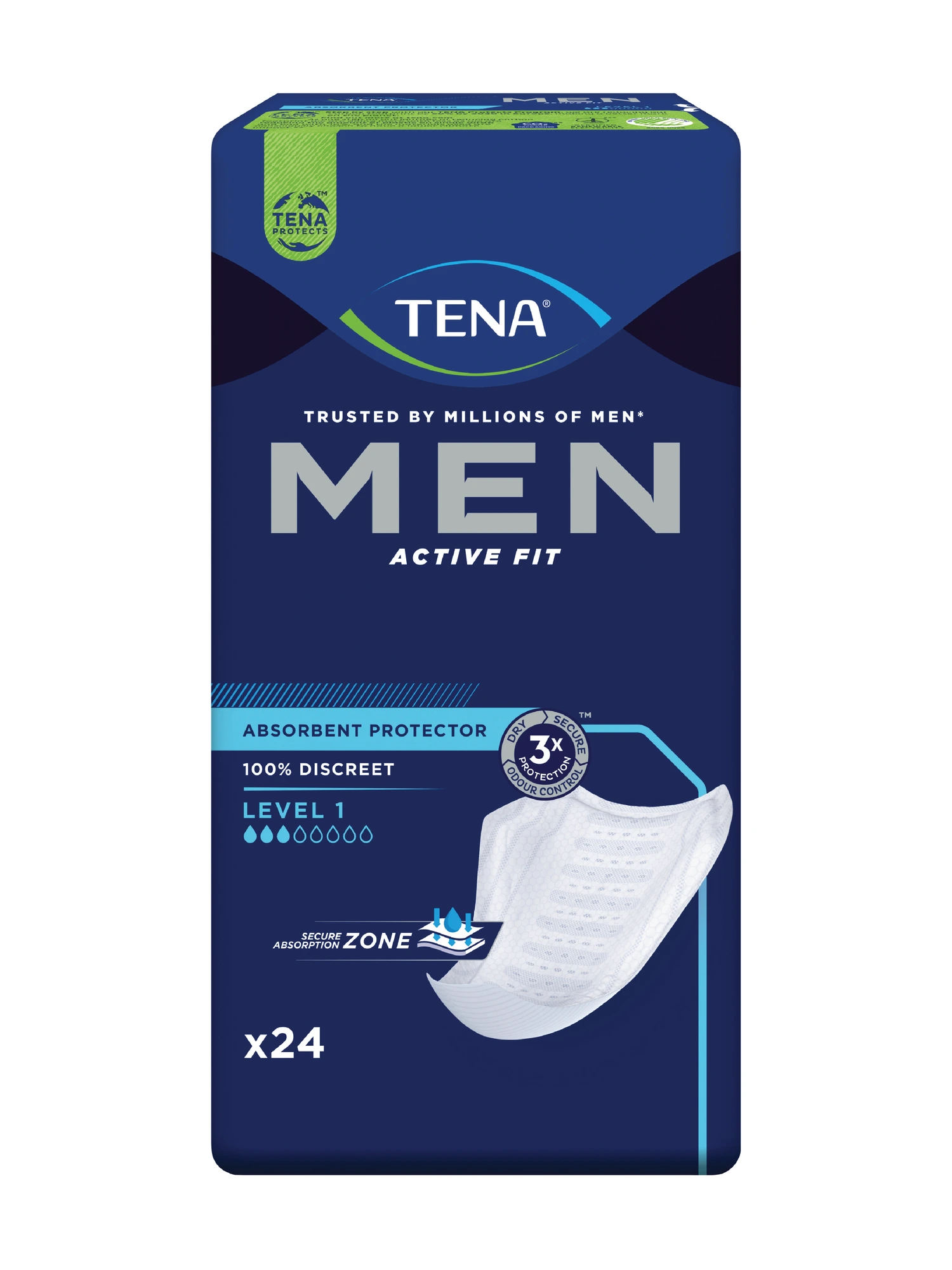 TENA Men Level 1 innlegg 24 stk