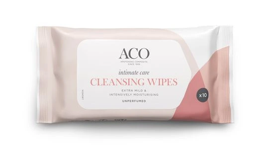 ACO Intimate Care Clean Wipes u/p10stk