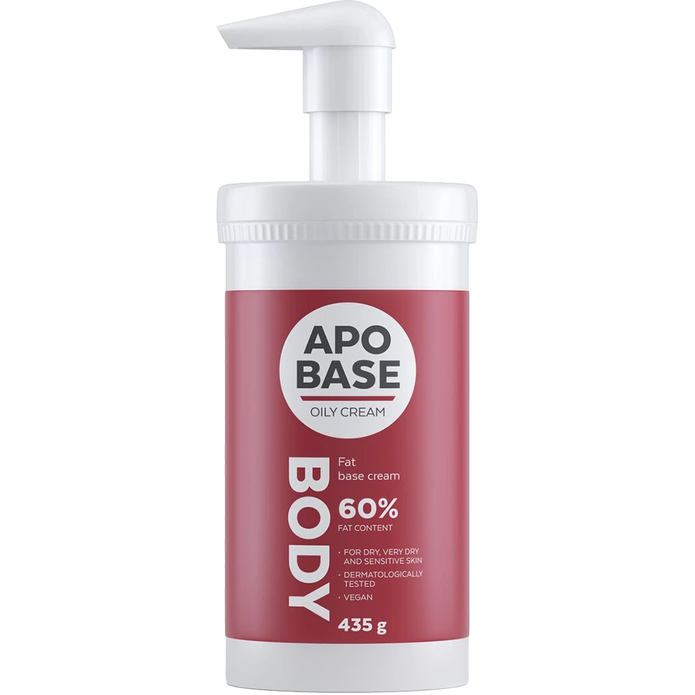 Apobase fet krem med pumpe 435 g