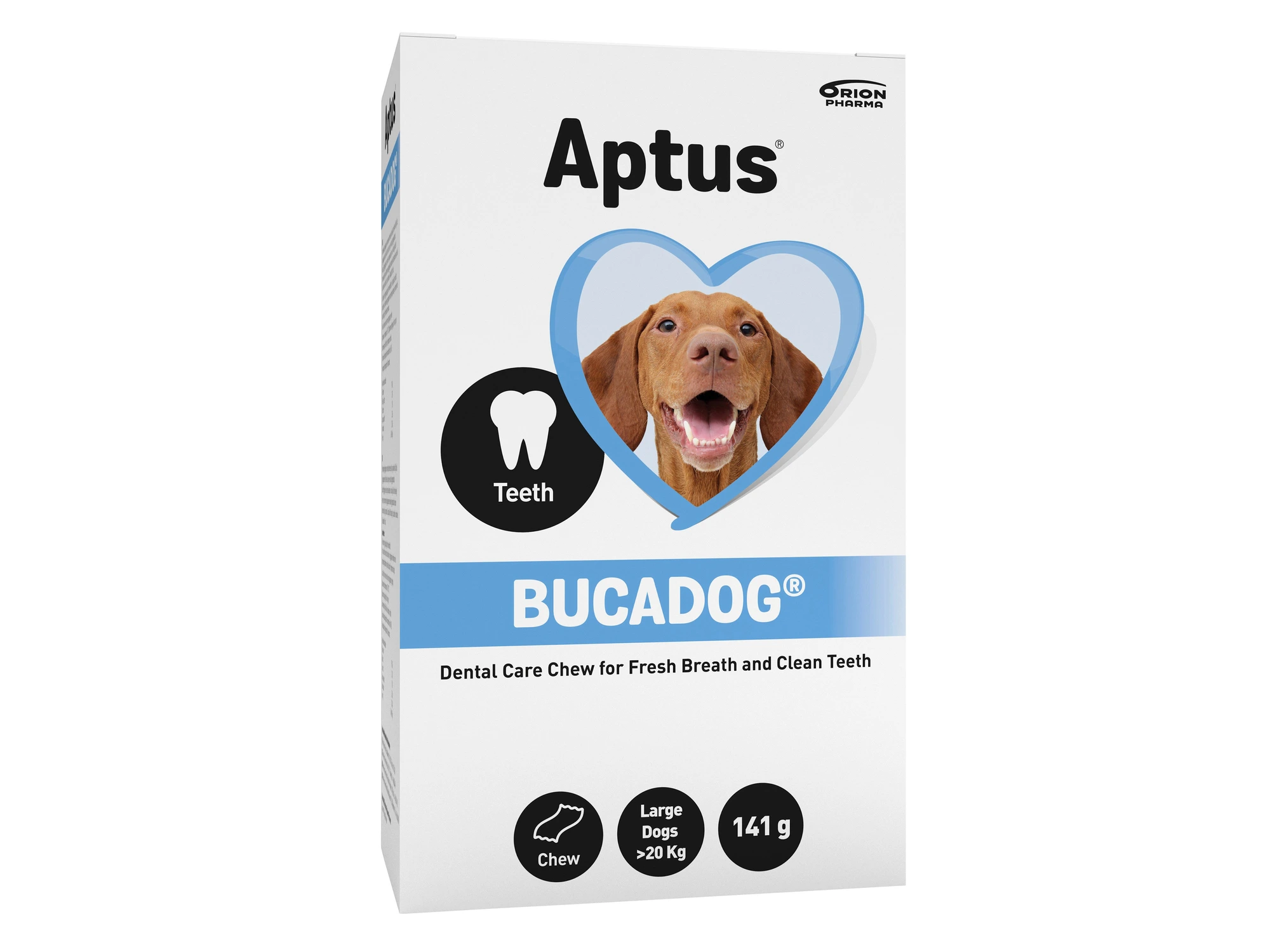 Aptus Bucadog tyggelapper til store hunder 141 g