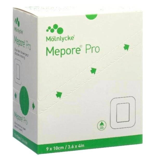 Mepore Pro dusjtett bandasje 9x10cm 40 stk